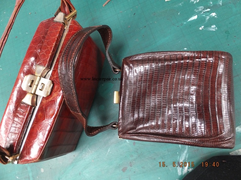 DIY Worn Leather Handbag Strap Repair - Diana Elizabeth